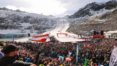 Skifest mit Fanrekord