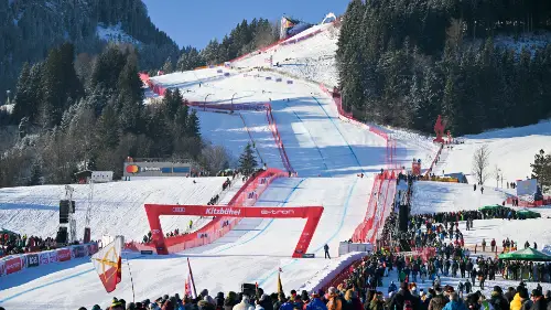 Damen-Rennen auf der Streif