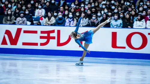 Mikutina begeistert in Tokio