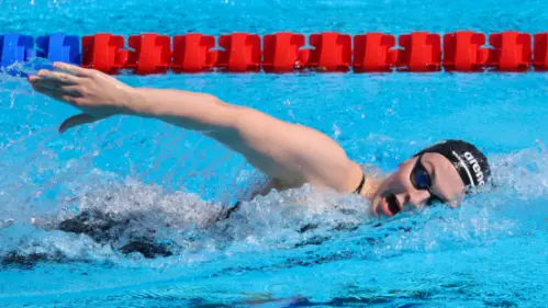 Berger schwimmt Rekord