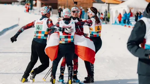 Biathlon-Staffel holt Bronze